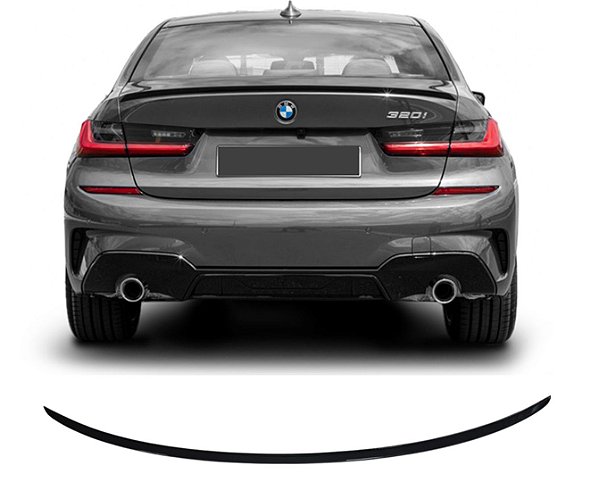 Aerofólio BMW G20 Serie 3 Slim 2020-2023 Black Piano