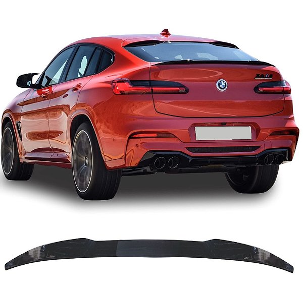 Aerofólio BMW X4 G02 2018-2023 Black Piano