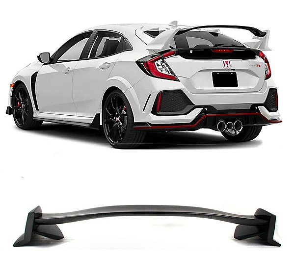 Aerofólio Honda Civic G10 Estilo Typer R 2017-2022 Primer