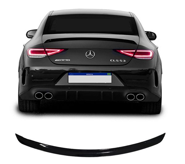 Aerofólio Mercedes Classe CLS C257 CLS220 2020-2022 Black Pi
