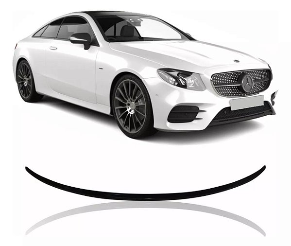 Aerofólio Mercedes Classe E C238 Coupe 2017-2019 Black Piano