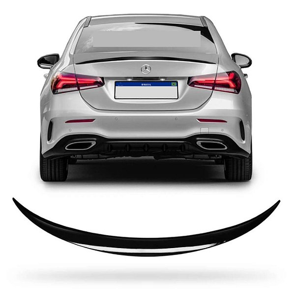 Aerofólio Mercedes Classe A V177 A200 A220 2019-2021 Black