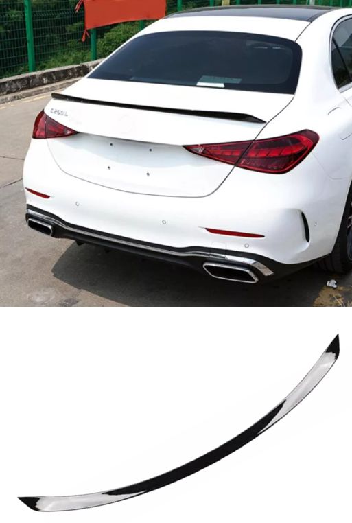 Aerofólio Mercedes Classe C W206 Sport C180 C200 2022+ Black