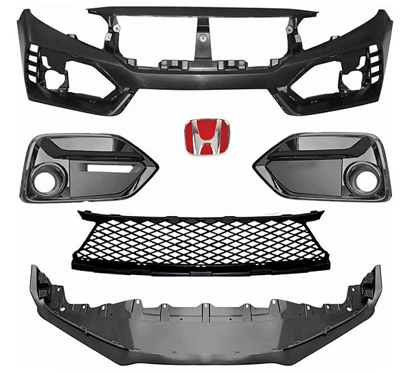 Para-choque Dianteiro Honda Civic G10 TypeR Primer 2016-2021