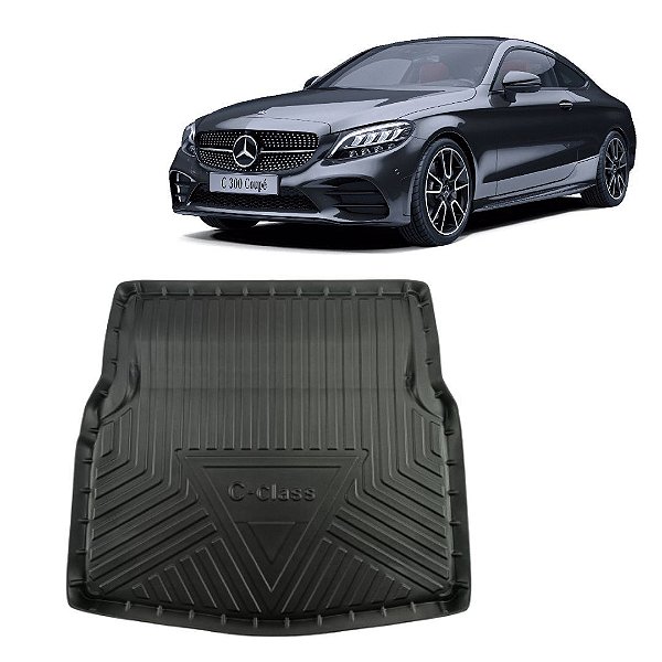 Tapete Bandeja Porta Malas Mercedes Classe C Couper 2015-2022 Emborrachado