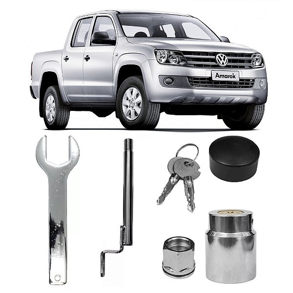 Trava Anti Furto Estepe Volkswagen Amarok 2010-2019