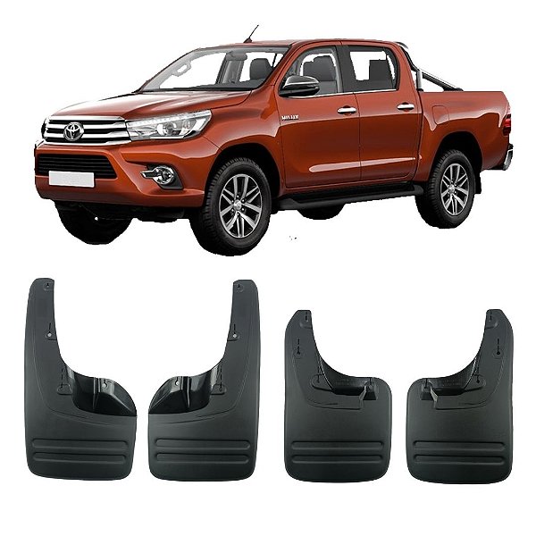 Kit Lameiro Hilux Srv 2005 à 2015 4 Peças