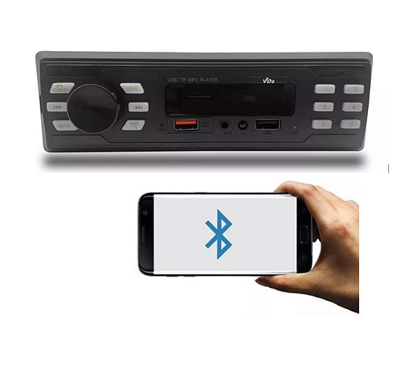 Radio Automotivo Mp3 Tokyo Usb Bluetooth Com Controle