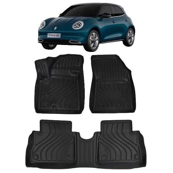 Jogo Tapete Bandeja GWM Ora Automotivo