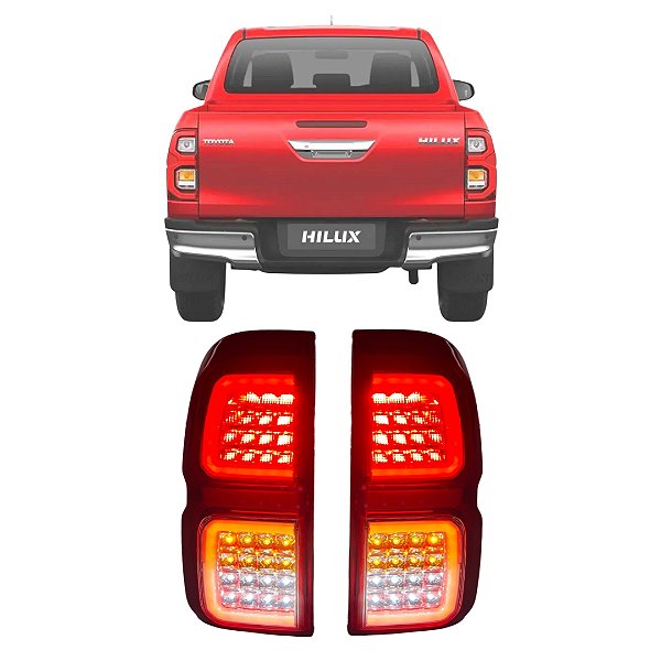 Lanterna Led Hilux 16-20