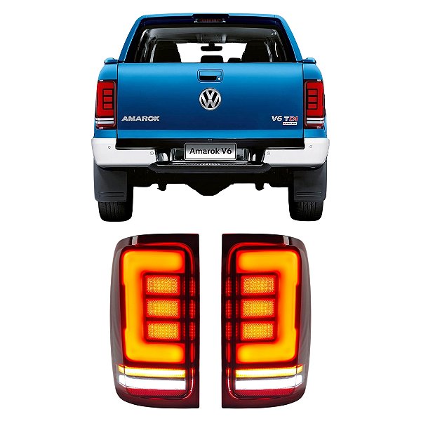 Lanterna Traseira Full Led Amarok 2028 à 2024