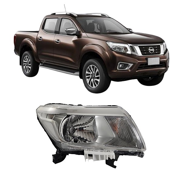 Farol Nissa Frontier 2017 Até 2025 Halog Mcr Fs LD