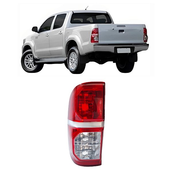 Lanterna Traseira Toyota Hilux 2012 Até 2015 Motorista LE