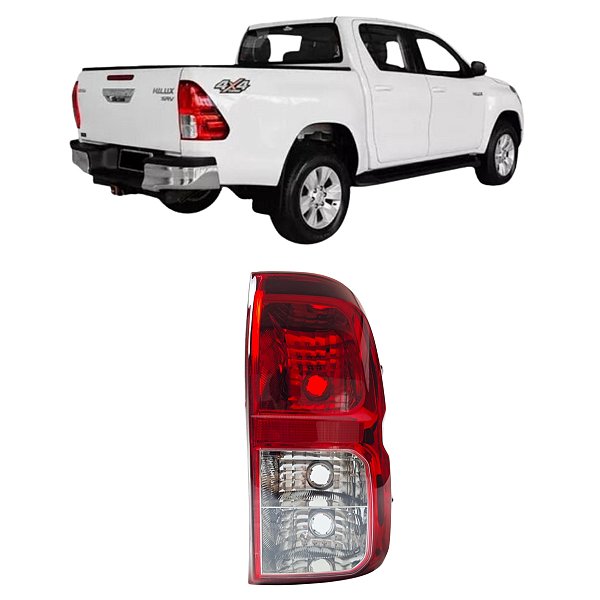 Lanterna Traseira Toyota Hilux 2016 Até 2021 Passageiro LD