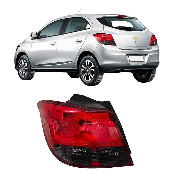 Lanterna Traseira Onix 2012 Até 2019 C/Ré Fumê Motorista LE