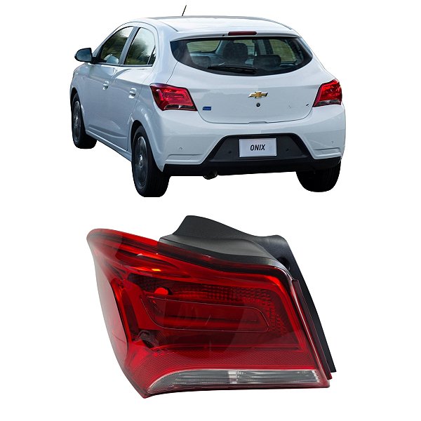 Lanterna Traseira Onix 2017 Até 2019 Motorista LE