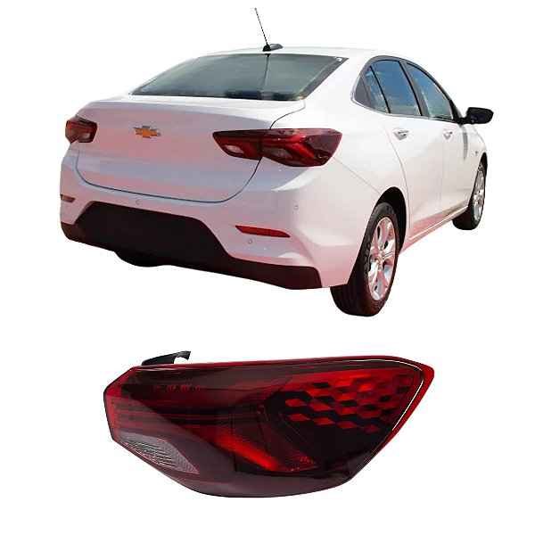 Lanterna Traseira Onix Sedan 2020 Até 2024 Canto Passageiro LD