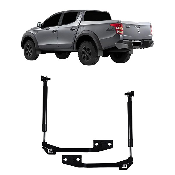 Amortecedor Tampa Caçamba Traseira Mitsubish L200 Triton 2017+