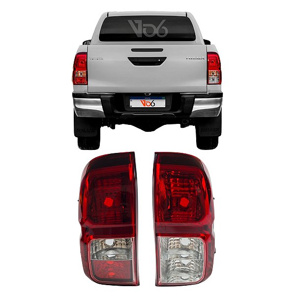 Par Lanterna Hilux 2016 Até 2023