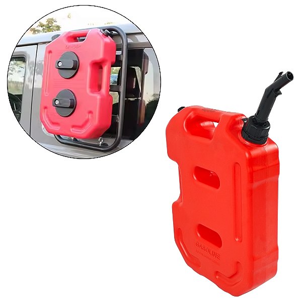 Galão Combustível Off Road 10L Vermelho