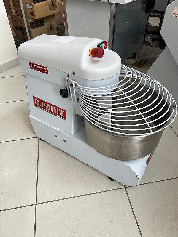 Amassadeira Espiral 10 kg de massa monofásica 1 velocidade epóxi AE 10 ME SEMINOVA