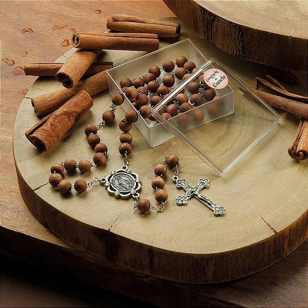 Terço Nossa Senhora Das Graças Com Essência De Canela