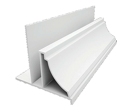 Acabamento Forro PVC Branco Classic 8Mm Novaforma