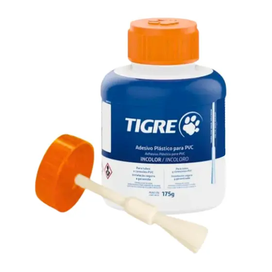 Adesivo Plástico para Pvc Incolor Frasco 175g - Tigre