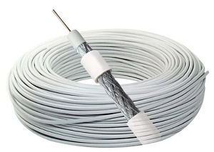 Cabo Coaxial Rg59 100 Branco 47% Megatron