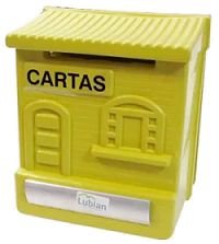 Caixa Carta Pvc Grade/Casa Colonial Lubian