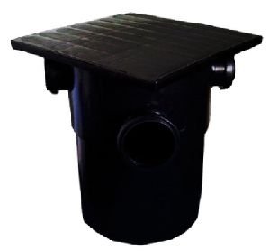 Caixa de Gordura 340x450 18L Com Cesto Preto Estrela