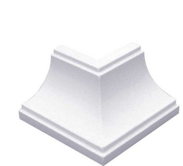 Canto Externo PVC Branco Design Novaforma