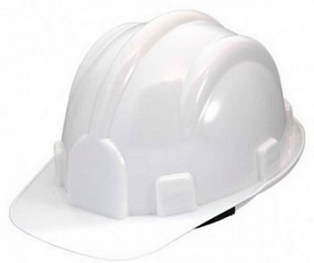 Capacete de Segurança Sem Jug Branco Plastcor