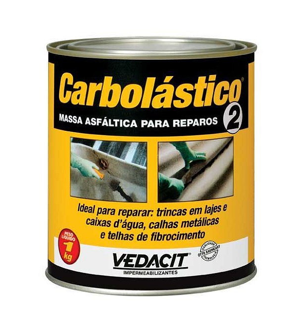 Carbolástico Massa Asfáltica N2 1Kg Vedacit