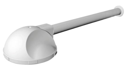 Ducha Fria Plástico Branco 4" Durin