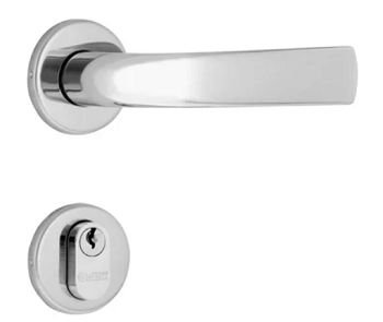 Fechadura Externa 235 Zk St1 40Ros 323 In Cromado La Fonte