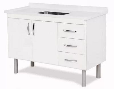 Gabinete 1,44 Branco Tóquio Rorato