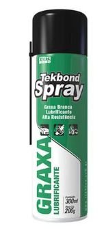Graxa Branca Spray 200gr 300ml Tekbond