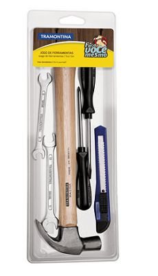 Kit Ferramenta 6 Peças 43408/113 Tramontina