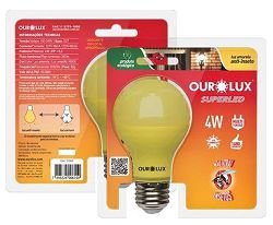 Lâmpada Led Anti Inseto 04W 1600K Bivolt Ourolux