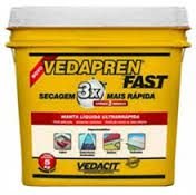 Manta Líquida Concreto 15kg Vedapren Fast Vedacit