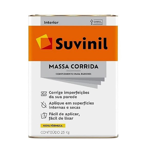 Massa Corrida 25kg Suvinil