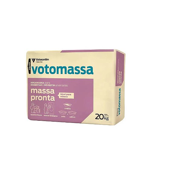 Massa Pronta 20Kg Votoram