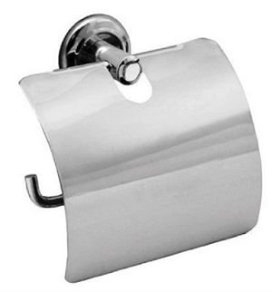 Papeleira Metal Com Tampa Aço Inox 2020 Hidrolar