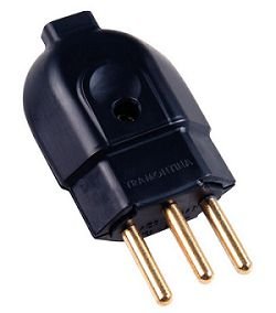 Plug Macho 2P+T 20A - 57403/007 Preto Tramontina
