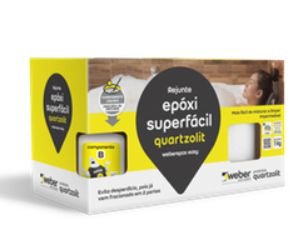 Rejunte Epóxi Branco 1kg Quartzolit
