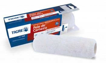 Rolo de Lã 23cm Sem Cabo Carneiro 1325 Tigre