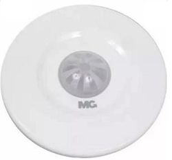 Sensor de Presença Teto Embutir Fotocélula Branco Margirius