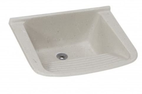 Tanque Mármore Sintético Para Coluna Travertino 55x41 Aj Rorato