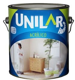 Tinta Acrílica Econ Fosca Branco Unilar 3,6L Universo